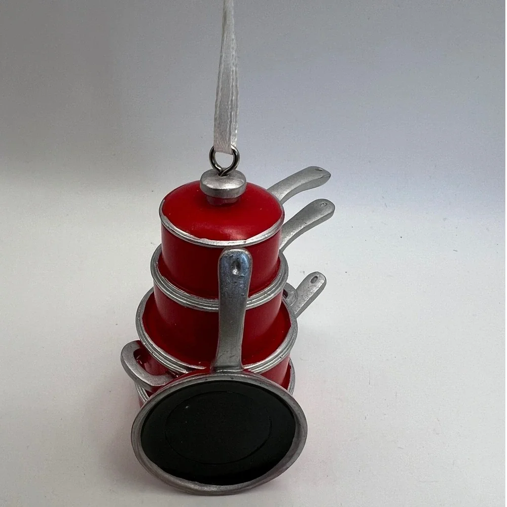 Hallmark red silver